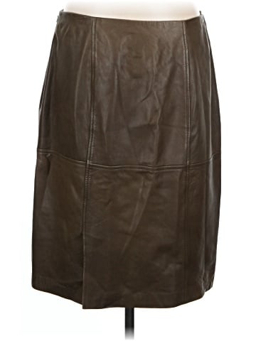 Worth Leather Skirt (view 2)