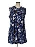 White Mark Blue Casual Dress Size L - photo 1