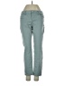 Capri Color Block Teal Jeans Size 0 - photo 1