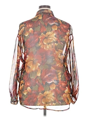 Contempo Casuals Long Sleeve Blouse (view 2)