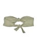 TAN + LINES Green Swimsuit Top Size S - photo 2