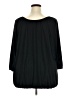 Faded Glory Black 3/4 Sleeve Blouse Size 4X - photo 2