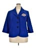 DressBarn 100% Polyester Blue Blazer Size 18 - photo 1
