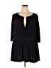 Kiyonna Solid Black 3/4 Sleeve Blouse Size 4X - photo 1