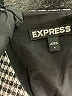 Express Houndstooth Gray Casual Skirt Size 6 - photo 4