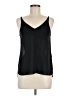 Topshop 100% Polyester Black Sleeveless Blouse Size 6 - photo 1