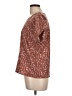 Shein Brown Short Sleeve Blouse Size L - photo 5