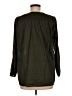 J. McLaughlin 100% Cotton Green Long Sleeve Blouse Size M - photo 2