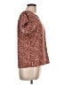 Shein Brown Short Sleeve Blouse Size L - photo 4