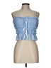 Thirty/Thirty Blue Sleeveless Blouse Size L - photo 1
