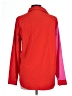 Shein Color Block Red Long Sleeve Blouse Size L - photo 2