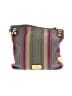 Fossil Stripes Multi Color Purple Shoulder Bag One size - photo 3