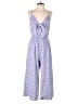 Everly Hearts Blue Jumpsuit Size M - photo 1