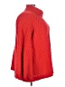 Roaman's 100% Acrylic Chevron-herringbone Red Turtleneck Sweater Size 30 - photo 4