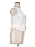 SELF E White Sleeveless Blouse Size XL - photo 4