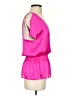 BCBGMAXAZRIA 100% Polyester Pink Short Sleeve Blouse Size XS - photo 4