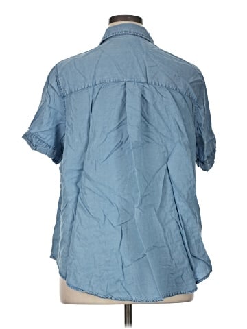 Terra & Sky Short Sleeve Blouse (view 2)