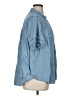 Terra & Sky 100% Lyocell Blue Short Sleeve Blouse Size 1X - photo 4
