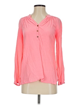 Lilly Pulitzer Long Sleeve Silk Top (view 1)