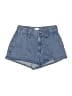 Forever 21 Blue Denim Shorts Size S - photo 1