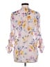 Kut from the Kloth Floral Pink 3/4 Sleeve Blouse Size M - photo 2