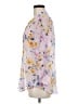 Kut from the Kloth Floral Pink 3/4 Sleeve Blouse Size M - photo 5