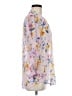 Kut from the Kloth Floral Pink 3/4 Sleeve Blouse Size M - photo 4