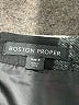 Boston Proper Checkered-gingham Gray Casual Skirt Size 8 - photo 4