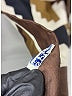 Givenchy Checkered-gingham Color Block Brown Scarf One size - photo 3