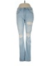 Forever 21 Hearts Blue Jeans Size 32 waist - photo 1