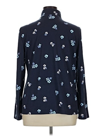 Karen Scott Sport Long Sleeve Blouse (view 2)