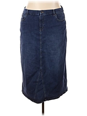 D&Co. Denim Skirt (view 1)
