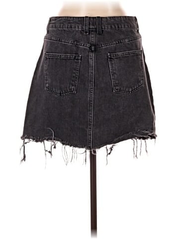 Topshop Denim Skirt (view 2)