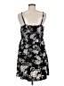 SO Floral Black Casual Dress Size M - photo 2