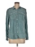 Sundance Teal Long Sleeve Button-Down Shirt Size M - photo 1