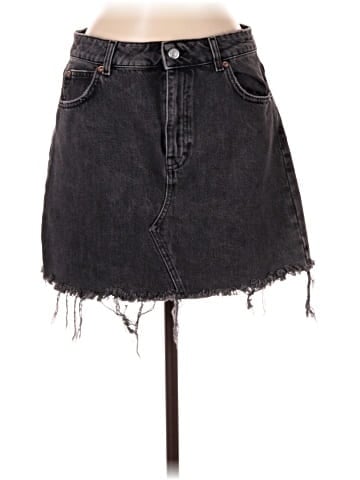 Topshop Denim Skirt (view 1)