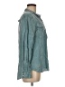Sundance Teal Long Sleeve Button-Down Shirt Size M - photo 4
