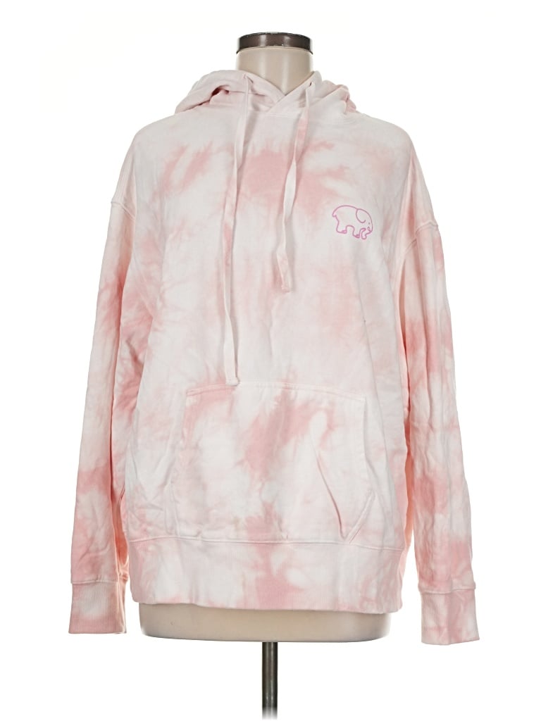 Pre-owned Ivory Ella Pullover Hoodie In Pink