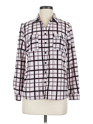 NY Collection Long Sleeve Blouse (view 1)