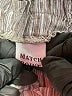 Match Point U.S.A. Chevron-herringbone Gray Casual Pants Size M (estimated) - photo 4