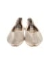 Unbranded Metallic Ivory Flats Size 8 1/2 - photo 2
