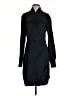 DKNY 100% Viscose Black Coat Size S - photo 1
