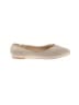 Unbranded Metallic Ivory Flats Size 8 1/2 - photo 1