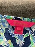 Lilly Pulitzer 100% Polyester Blue 3/4 Sleeve Blouse Size L - photo 7