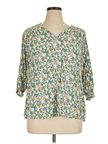 Jones New York 3/4 Sleeve Blouse (view 1)