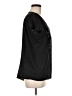 Collective Concepts 100% Polyester Black Short Sleeve Blouse Size M - photo 4