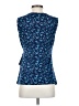 Elle Blue Sleeveless Blouse Size S - photo 2