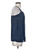 Kimchi Blue 100% Silk Blue Sleeveless Silk Top Size XS - photo 4