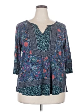 Lucky Brand 3/4 Sleeve Blouse (view 1)