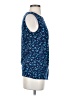 Elle Blue Sleeveless Blouse Size S - photo 4